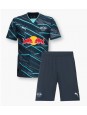 RB Leipzig Antonio Nusa #7 Ausweichtrikot für Kinder 2024-25 Kurzarm (+ Kurze Hosen)